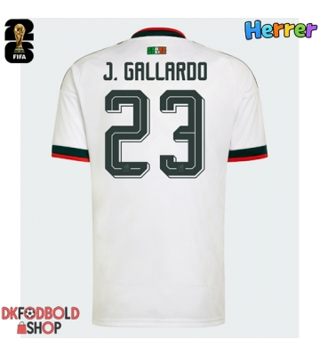 Mexico Jesus Gallardo #23 Udebanetrøje VM 2026 Kort ærmer